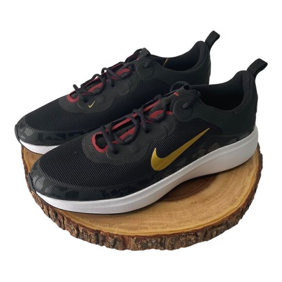 Nike Womens Ace Summerlite Black/Gold Mesh Golf Shoes DA4117-001 size 9 New - Picture 2 of 9